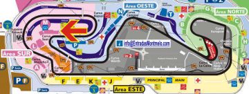 Montmelo ticket grandstand <b>M</b> <br />GP Barcelona Circuit de Catalunya